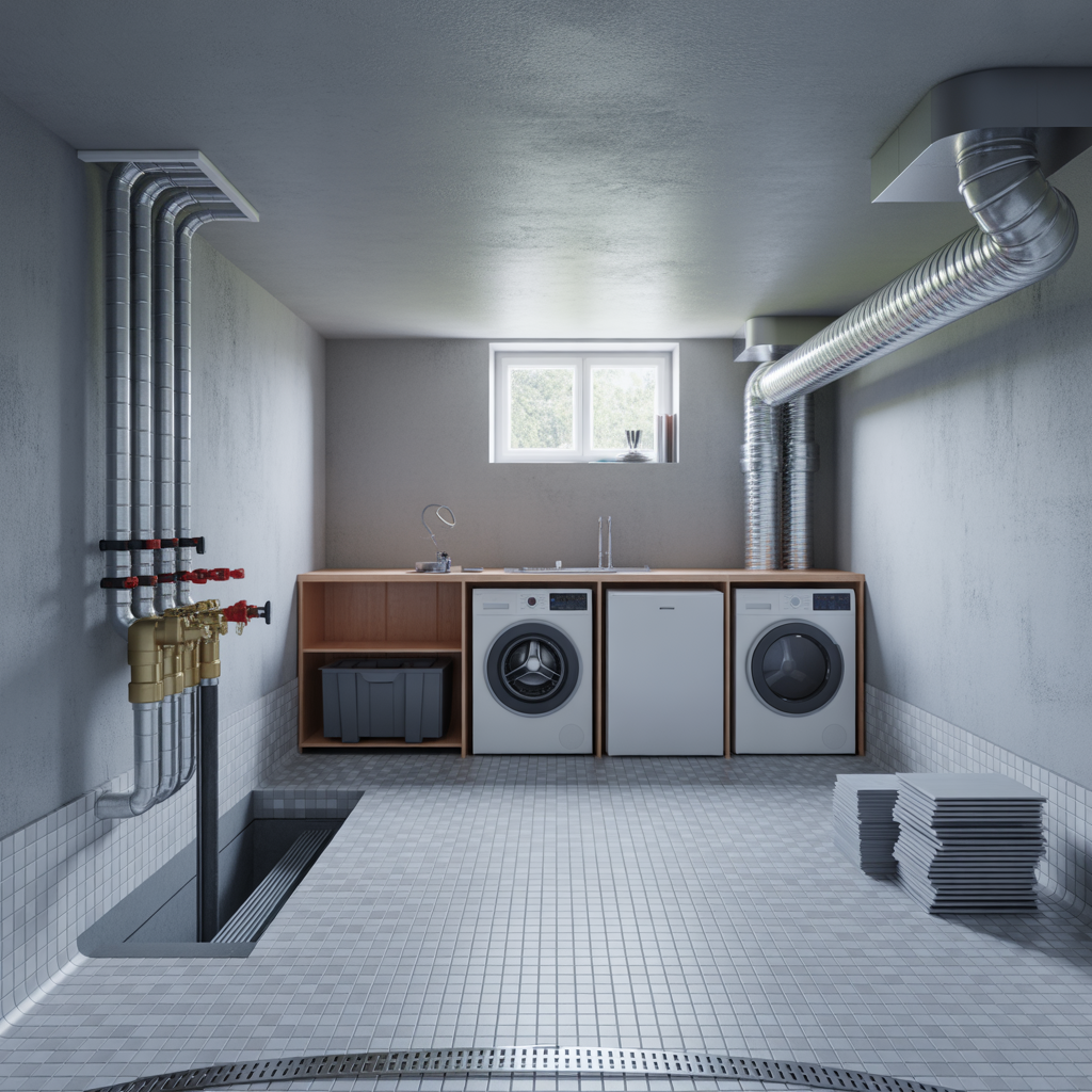 bygga tvattstuga i kallaren regler fukt och kostnad