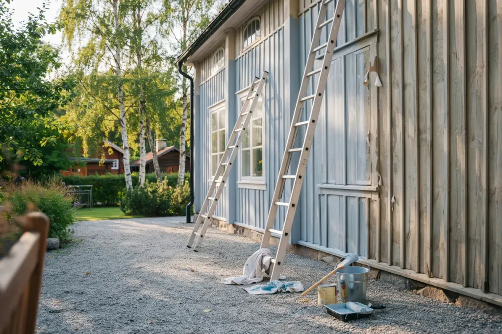 juli r r tt tid f r att m la huset s lyckas du med fasadm lning i sommarv rmen