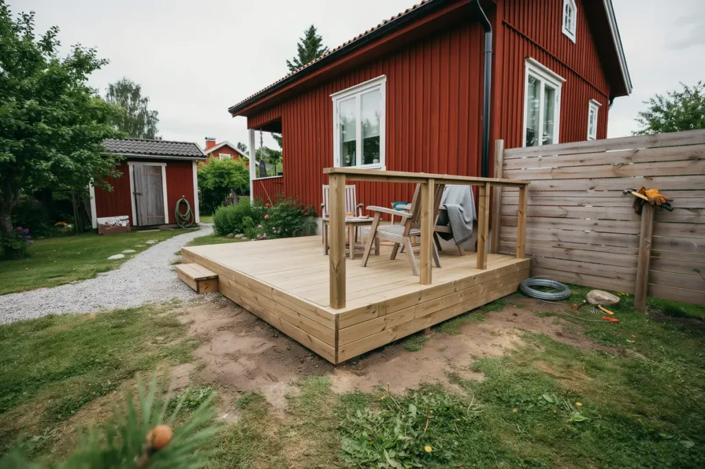 sommarens b sta byggprojekt utomhus altan plank eller f rr d att hinna klart i juli